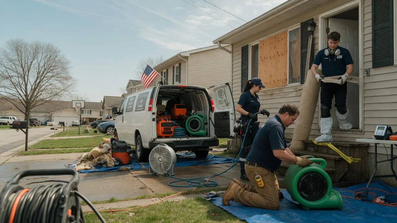 Water Damage Restoration in Quincy, IL near me
